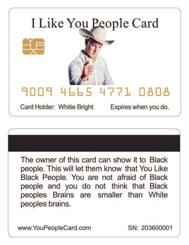 Official I Like You People Card™ (8 PACK) Free Shipping.