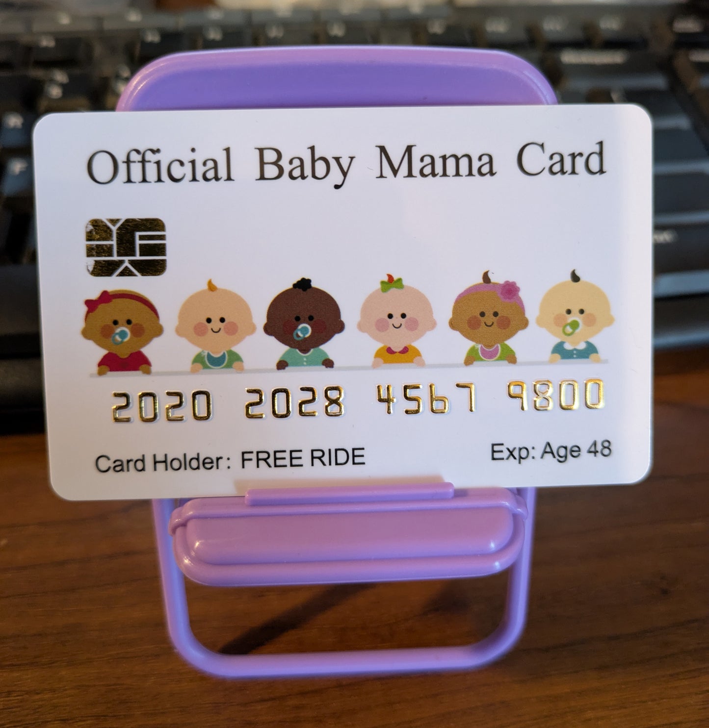 Folding Chairs Card Holders. Perfect to display your cards. 2 PACK