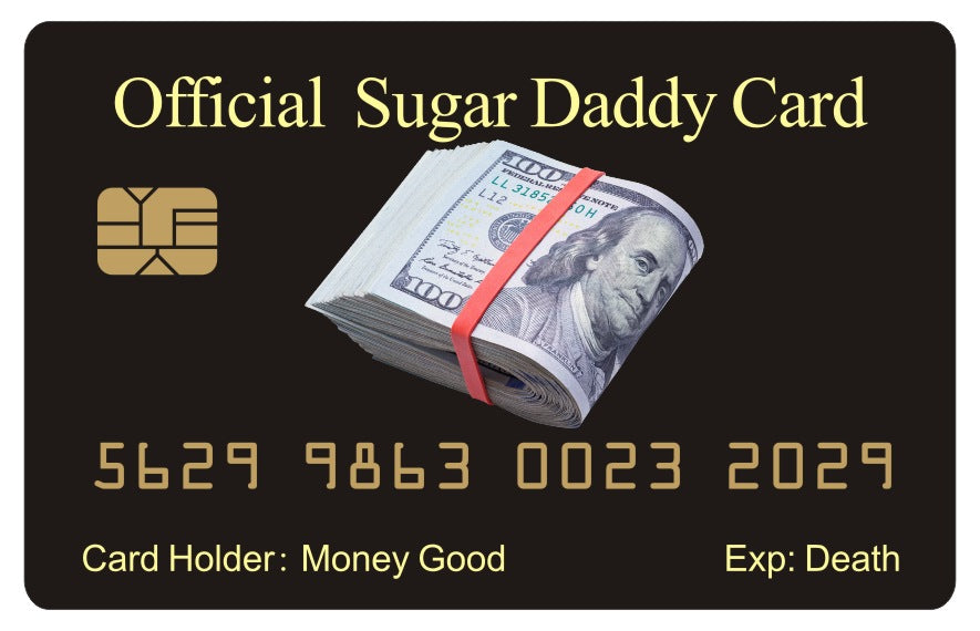 Official Sugar Baby™ and Sugar Daddy Card™ (8 PACK) Free Shipping..
