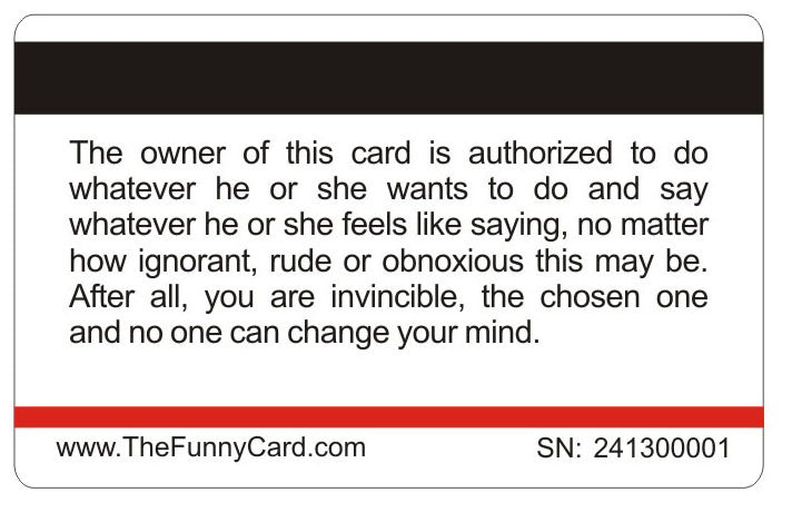 Official Trump Privilege Card™ (8 PACK) Free Shipping..