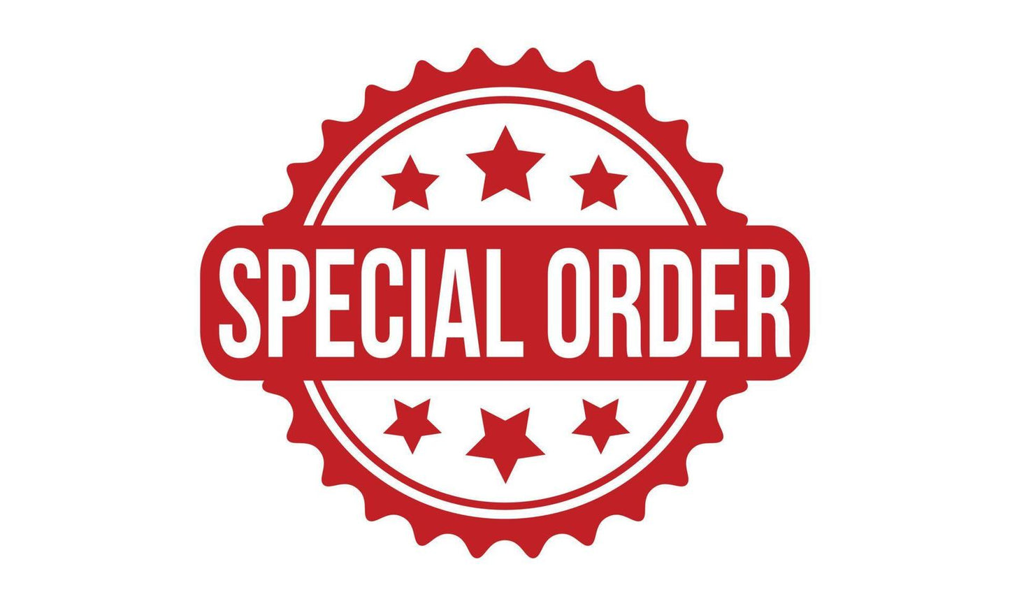 Custom Order for Specialty.