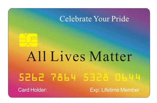 Official All Lives Matter Card™ (4 PACK) Free Shipping..