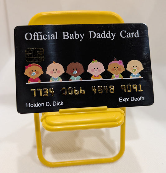 Official Baby Daddy Card™ (8 PACK) Free Shipping..