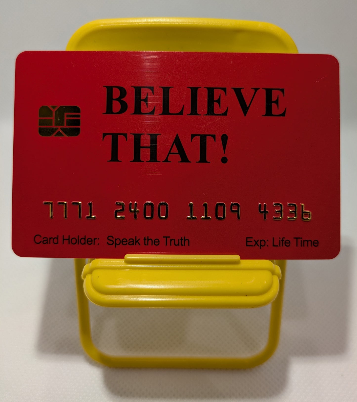 Official Believe That Card™ (8 PACK) Free Shipping..