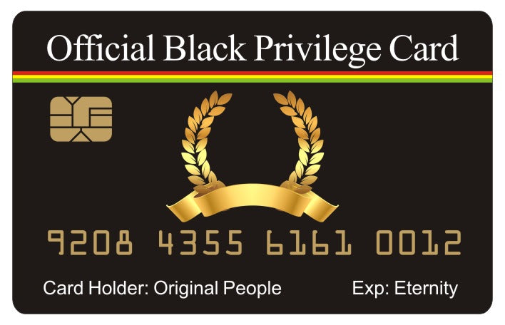 Official Black Privilege Card™ (4 PACK) Free Shipping..
