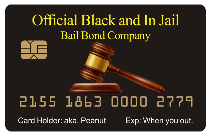 Official Black and Angry Law Firm Card™ (4 PACK) Free Shipping..
