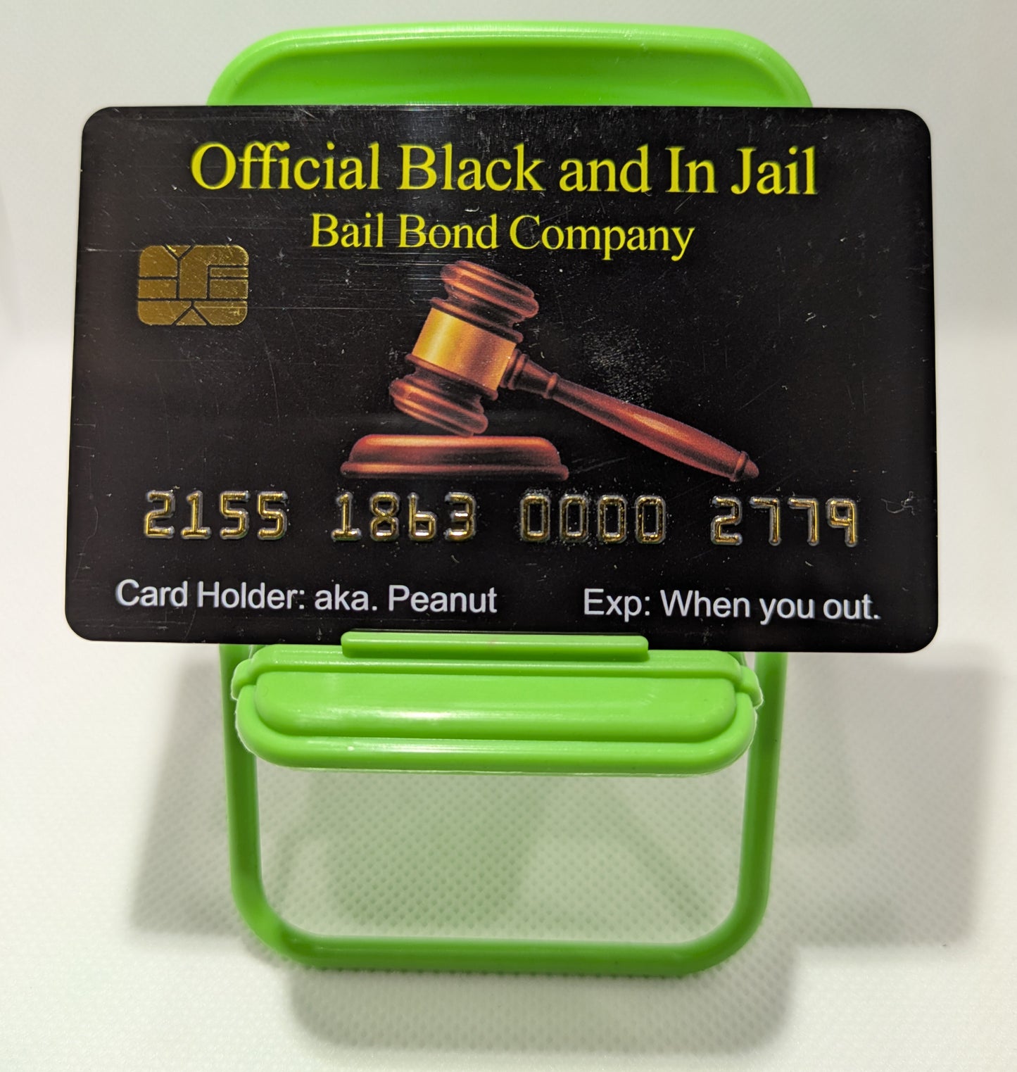 Official Black and In Jail Card™  Bail Bond Company (8 PACK) Free Shipping.