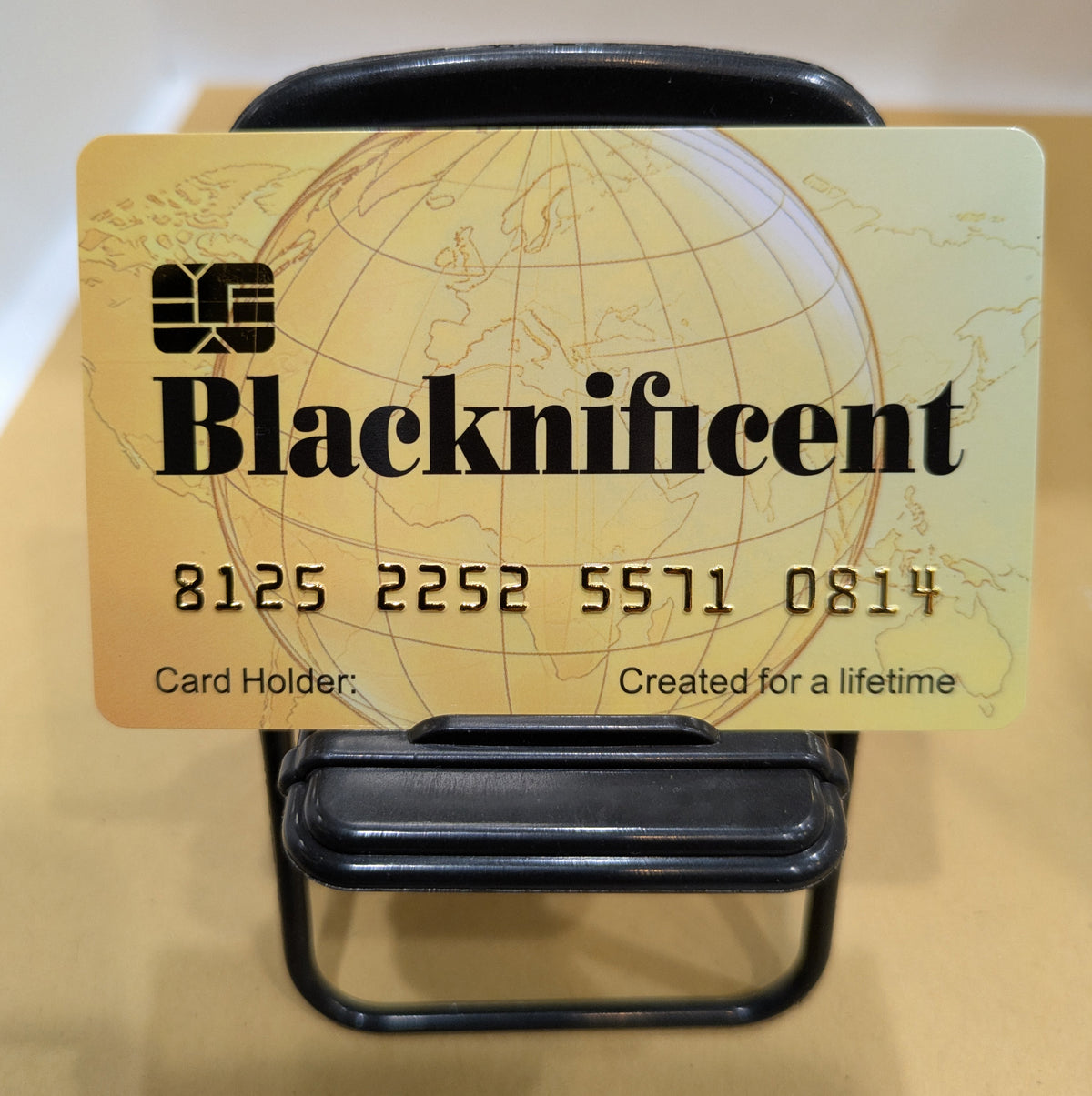 Official Blacknificent Card. 8 PACK  (Free Shipping)