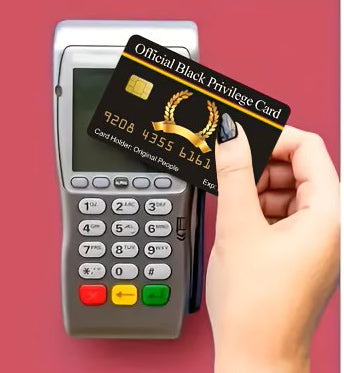 Official Black Privilege Card™ (8 PACK) Free Shipping..