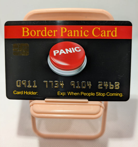 Official Border Panic Card 8 Pack (Free Shipping)
