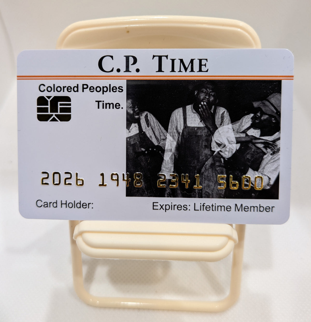 Official C.P. Time Card. 8 PACK  (Free Shipping)