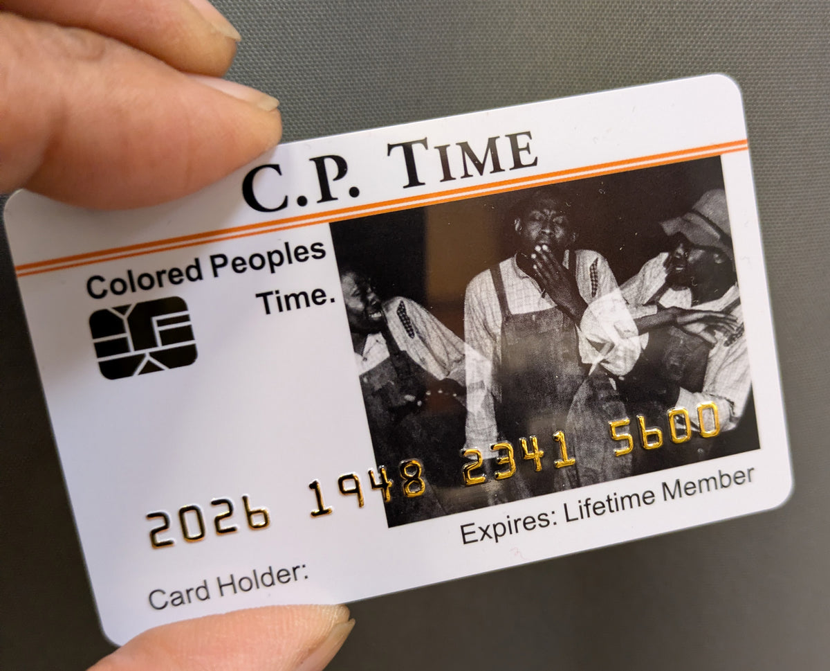 Official C.P. Time Card. 8 PACK  (Free Shipping)