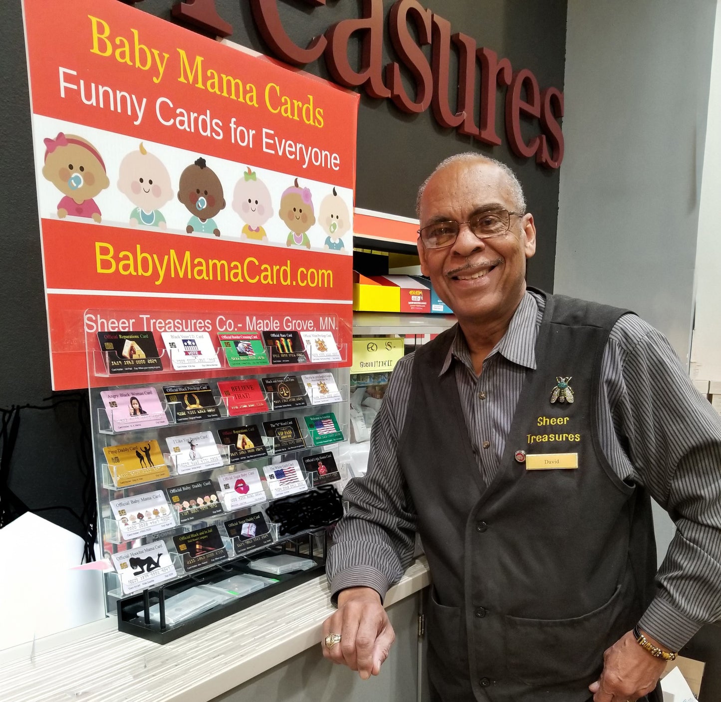 Catalogue Names of All Funny Cards