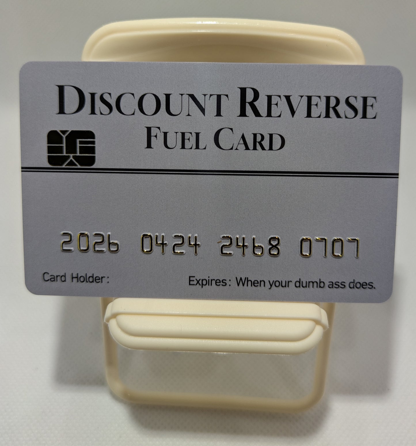 Official Discount Reverse Fuel Card 8 PACK (Free Shipping)