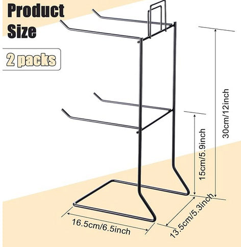 Point of Purchase Card Display Rack: 2 Pack