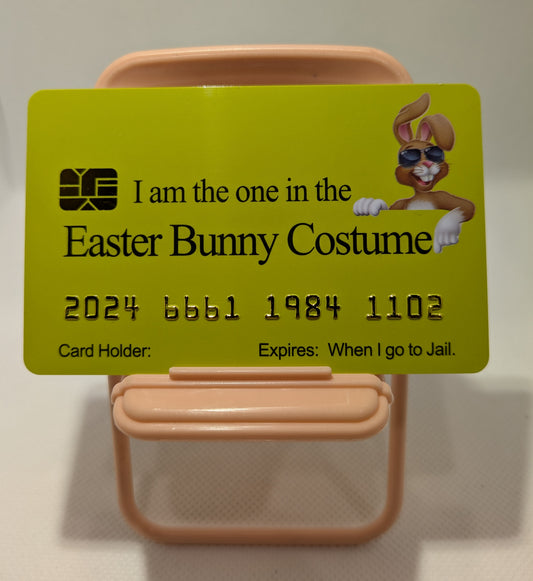 Official Easter Bunny Costume Card™ (8 PACK) Free Shipping.