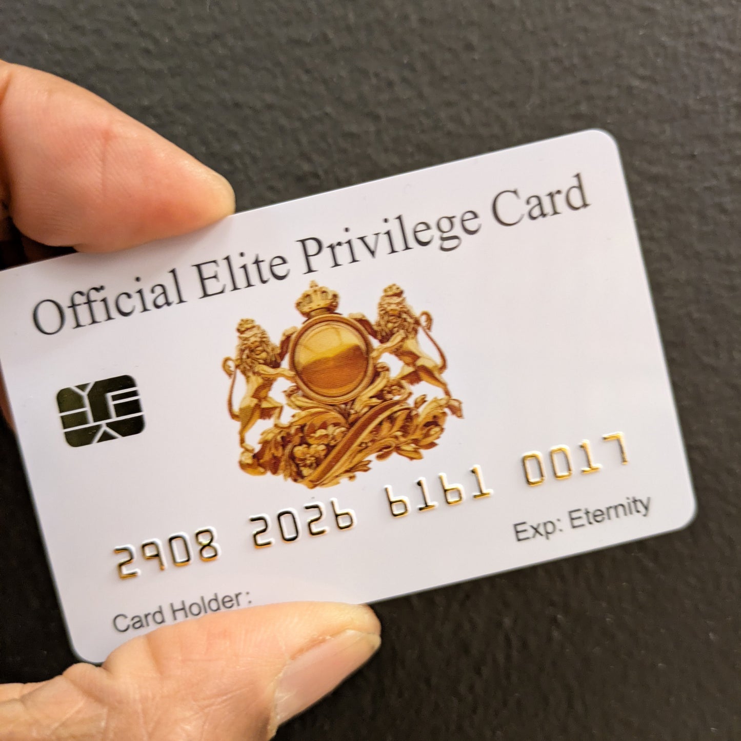 Official Elite Privilege Card 8 PACK Funny (Free Shipping.
