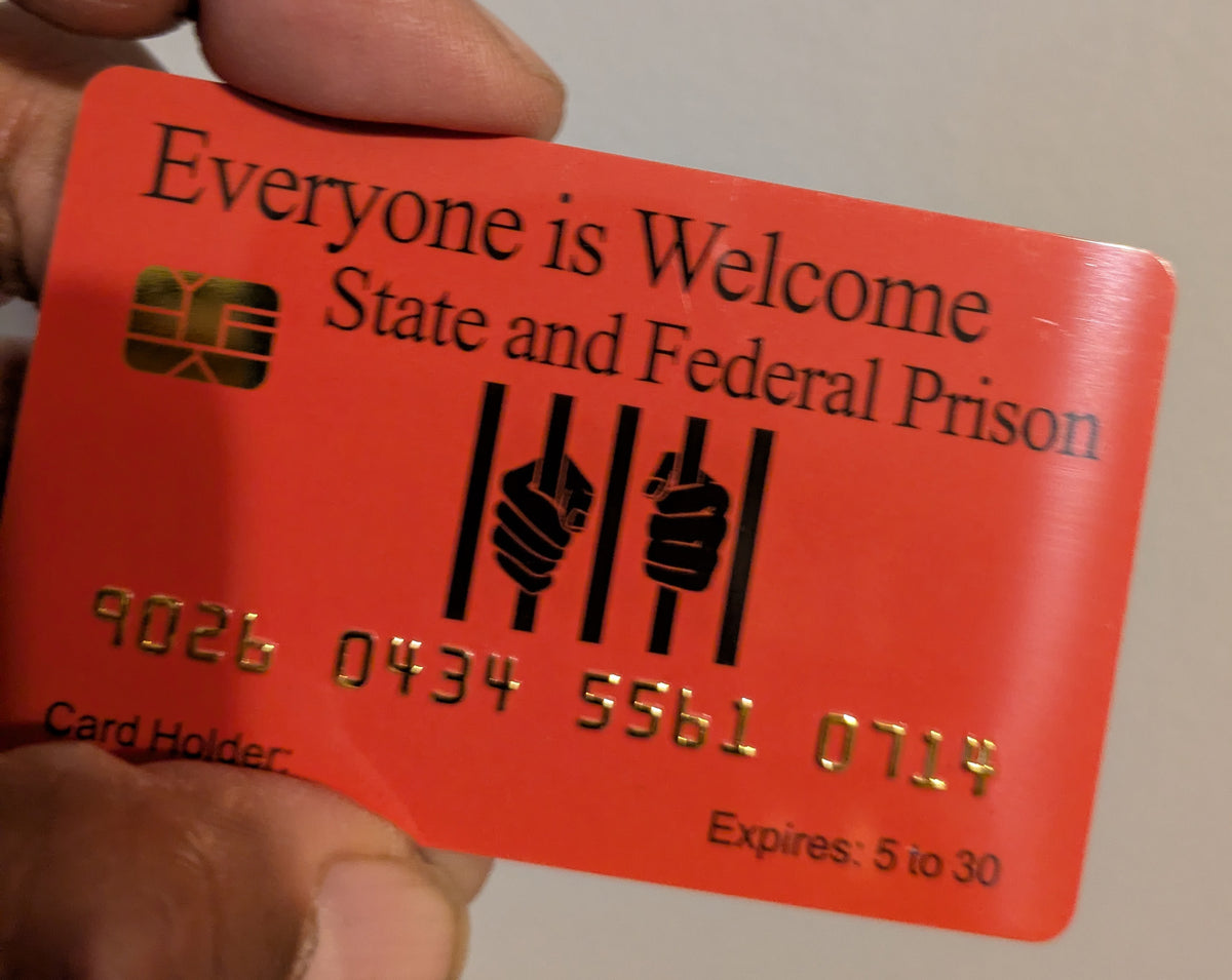 Official Everyone is Welcome Card. 8 PACK  (Free Shipping)