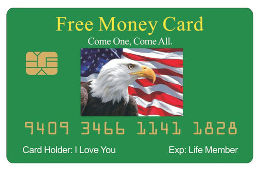 Official Free Money Card™ (4 PACK) Free Shipping..