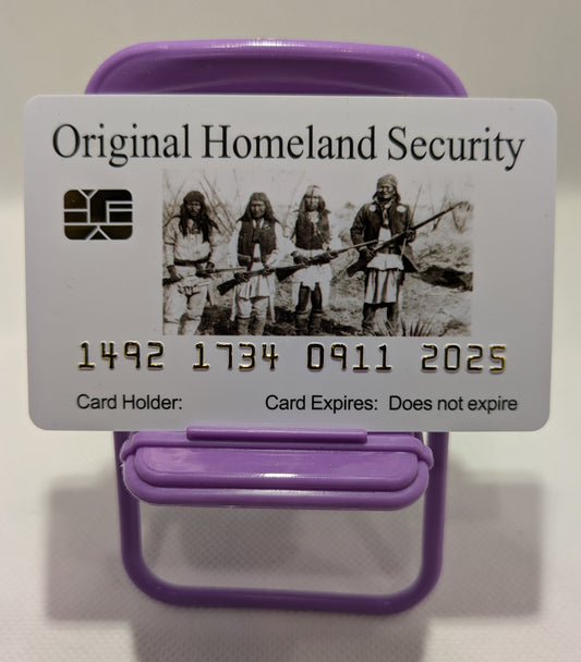 Official Homeland Security Card (8 PACK) Free Shipping