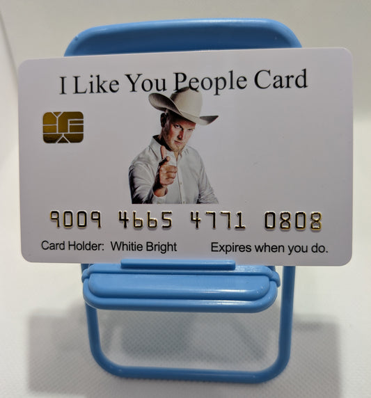 Official I Like You People Card™ (8 PACK) Free Shipping.