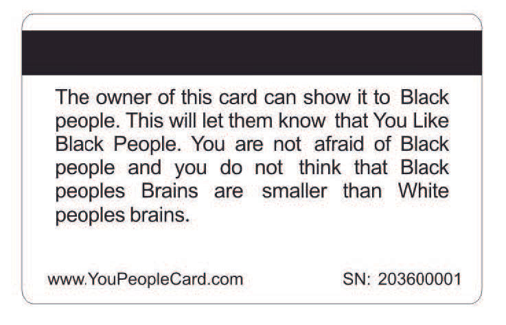 I Like You People Card™  (4 PACK) Free Shipping.