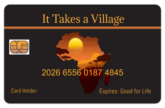 It Takes A Village To Raise A Child Card (8PACK)