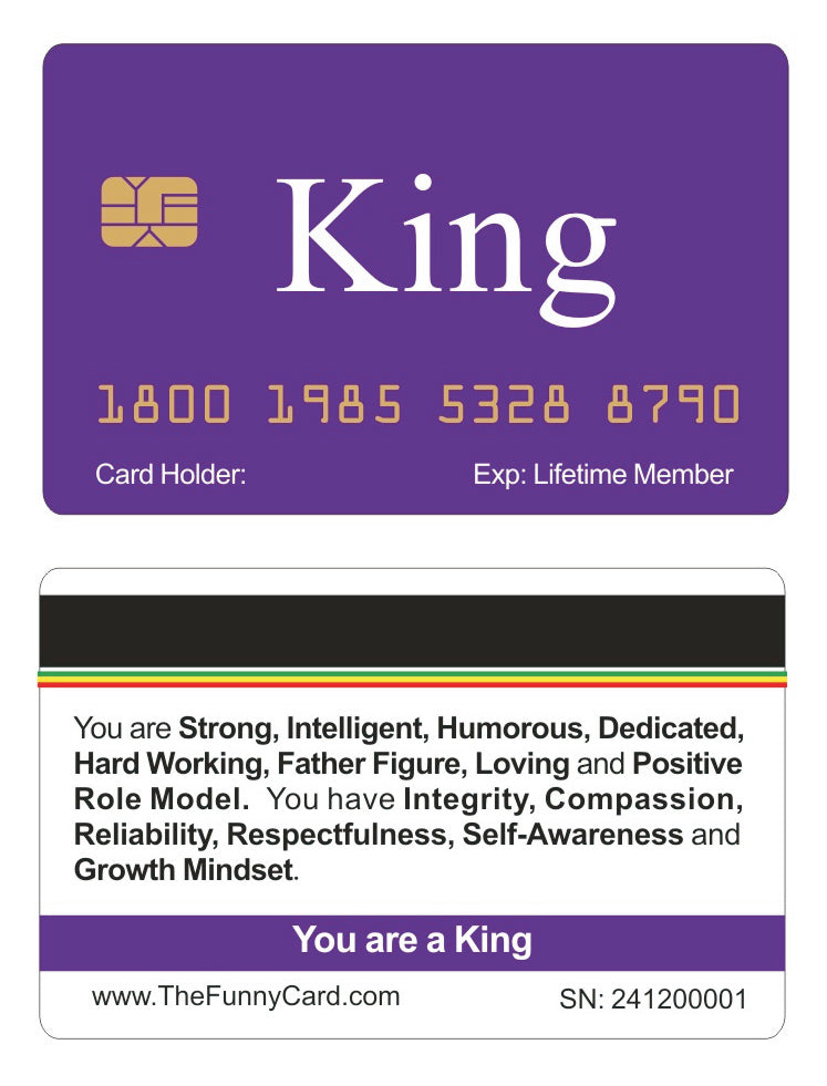 Official King Card (4 PACK) Free Shipping