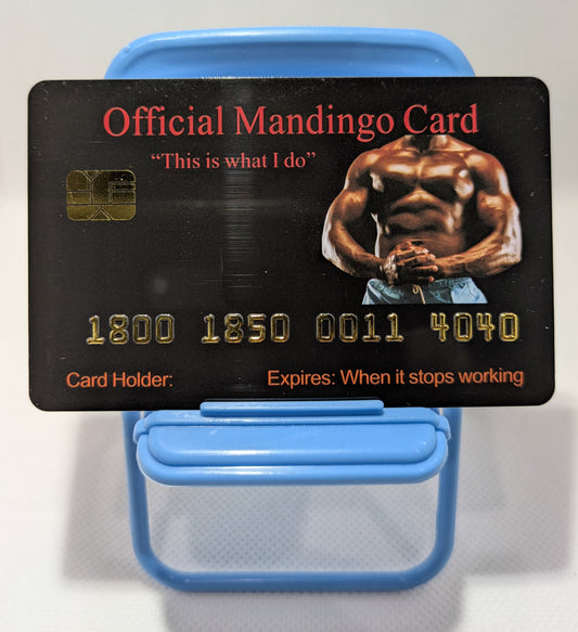 Official Mandingo Card™ (8 PACK) Free Shipping..