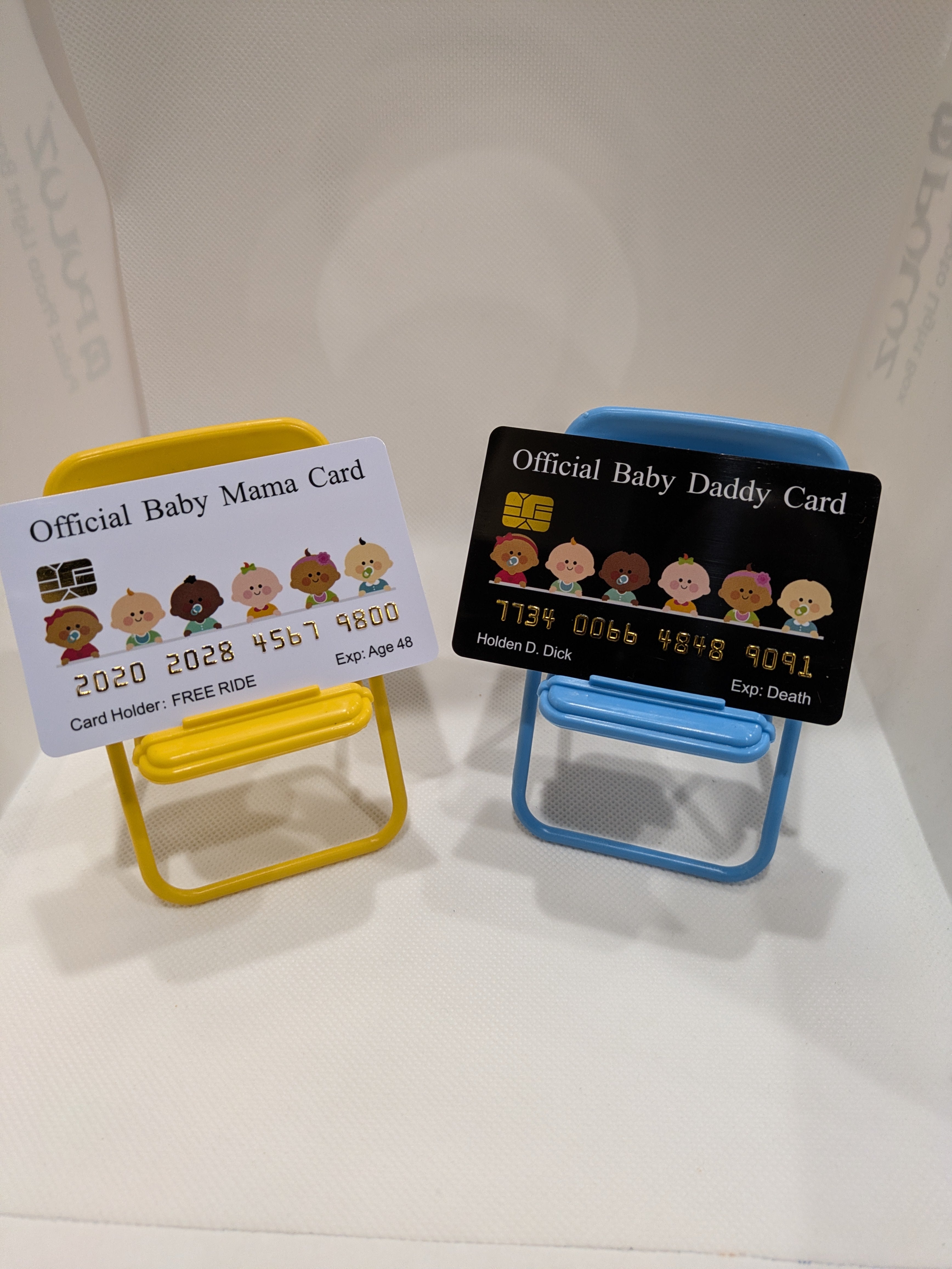 Official Baby Mama Card™ (8 PACK) Free Shipping.. – Baby Mama Card