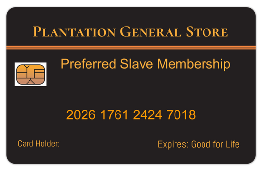 Plantation General Store Card: 8 PACK  (Free Shipping)