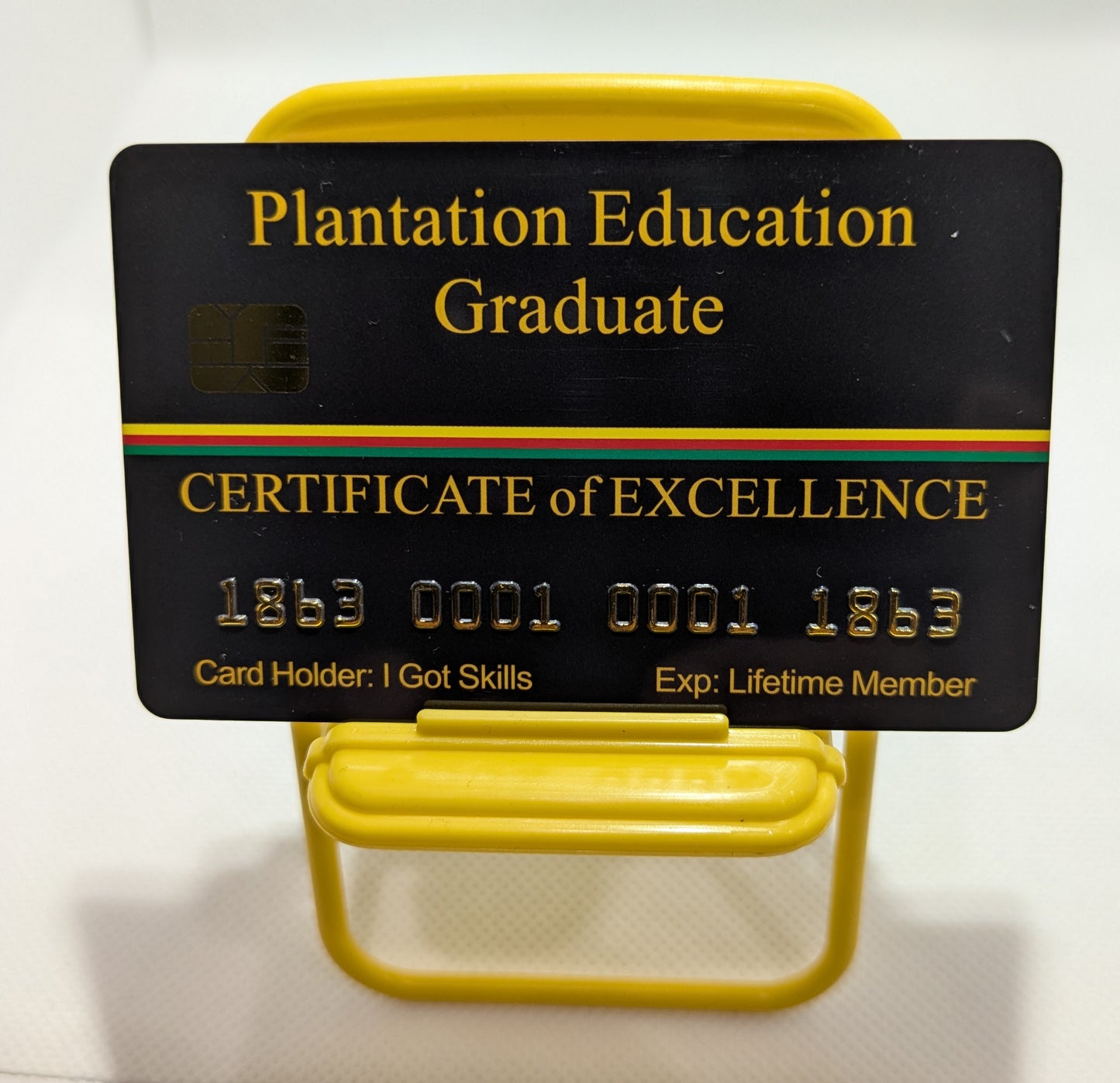 Official Plantation Education Graduate Card (8 PACK) Free Shipping