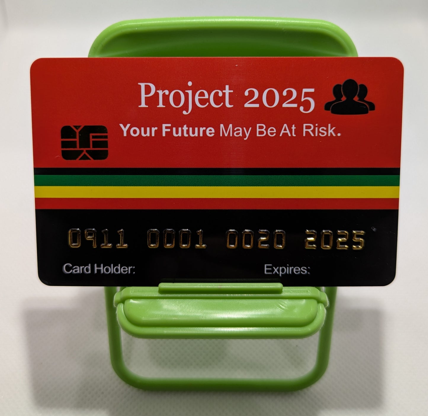 Official Project 2025 Card™ (8 PACK) Free Shipping.