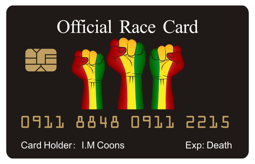 Official Race Card™ (4-6 PACK) Free Shipping..
