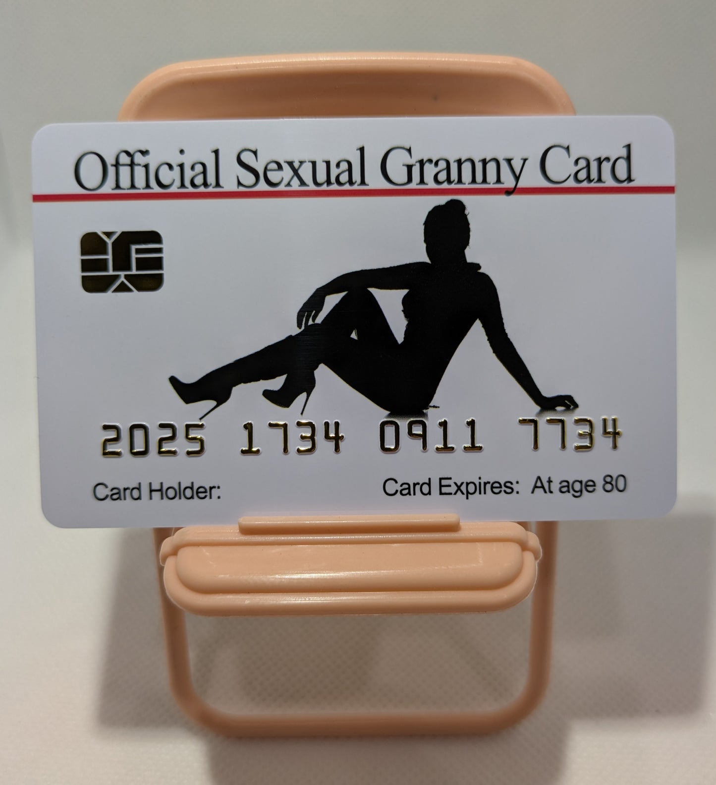 Official Sexual Granny Card (8 PACK) Free Shipping