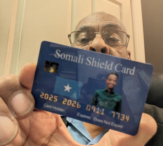 Official Somali Shield Card (8 PACK) Free Shipping