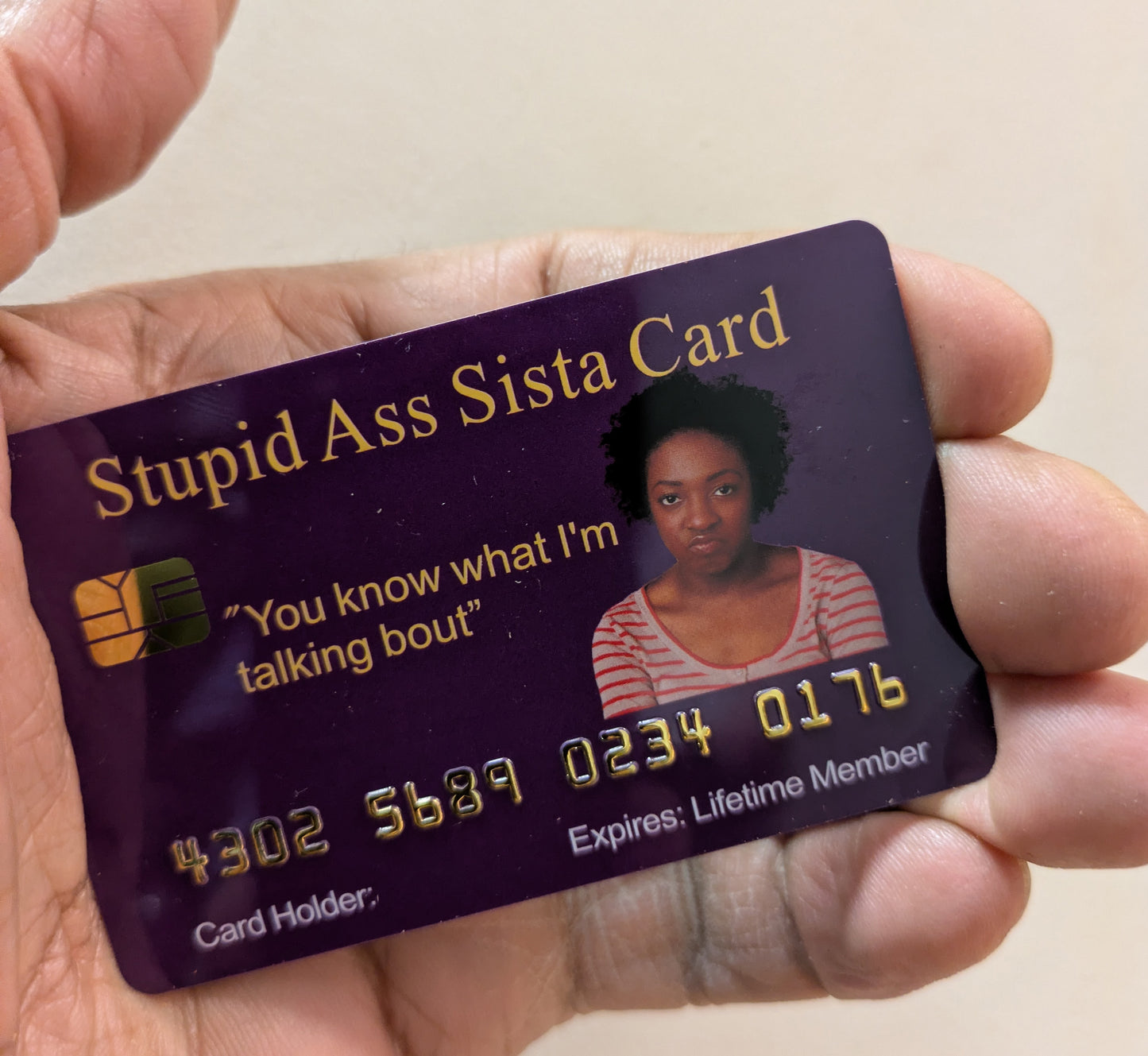 Official Stupid Ass Sista Card™ (8 PACK) Free Shipping