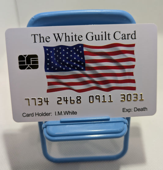 Official White Guilt Card™ (8 PACK) Free Shipping..