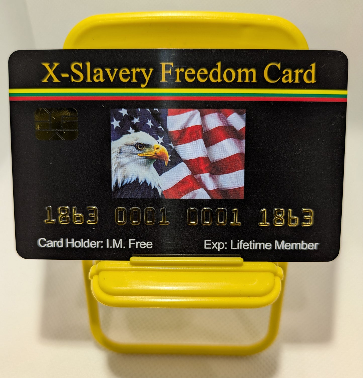 Official Slavery Freedom Card™ (8 PACK) Free Shipping..